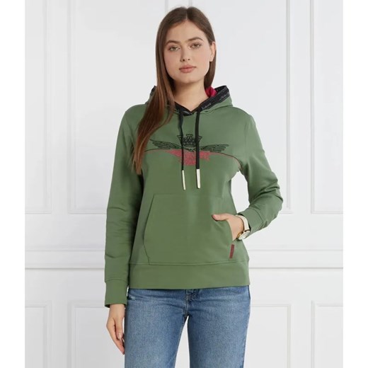 Aeronautica Militare Bluza | Regular Fit ze sklepu Gomez Fashion Store w kategorii Bluzy damskie - zdjęcie 184345576
