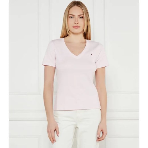 Tommy Hilfiger T-shirt CODY | Slim Fit ze sklepu Gomez Fashion Store w kategorii Bluzki damskie - zdjęcie 184345587