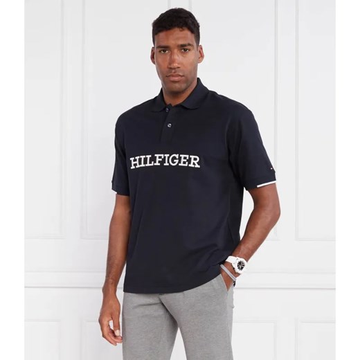 Tommy Hilfiger Polo MONOTYPE STRUC ARCHI | Regular Fit ze sklepu Gomez Fashion Store w kategorii T-shirty męskie - zdjęcie 184345608