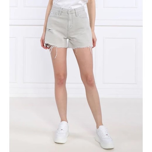 Calvin Klein Jeans Szorty MOM SHORT | Mom Fit ze sklepu Gomez Fashion Store w kategorii Szorty - zdjęcie 184345629