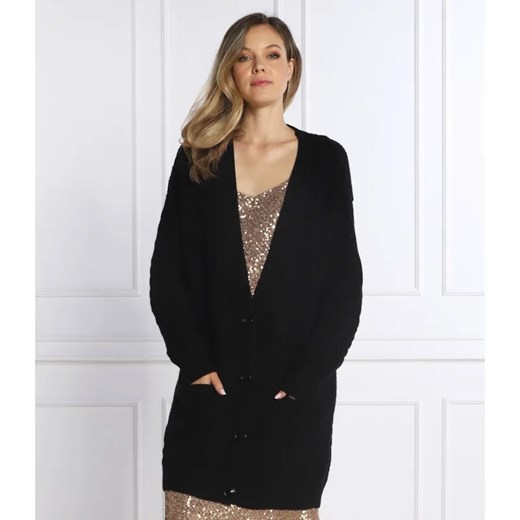 Patrizia Pepe Kardigan | Relaxed fit ze sklepu Gomez Fashion Store w kategorii Swetry damskie - zdjęcie 184345639