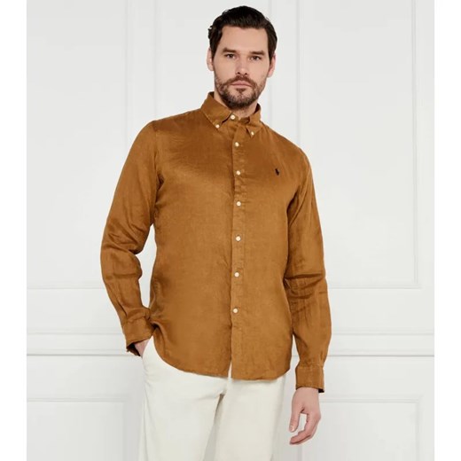 POLO RALPH LAUREN Lniana koszula | Custom fit ze sklepu Gomez Fashion Store w kategorii Koszule męskie - zdjęcie 184345655