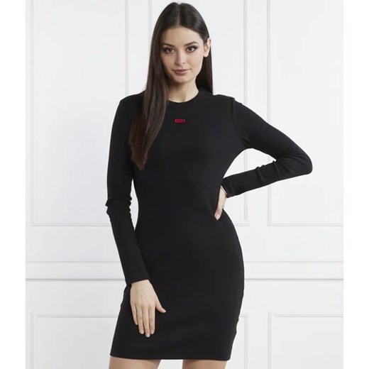HUGO Sukienka Nemalia ze sklepu Gomez Fashion Store w kategorii Sukienki - zdjęcie 184345697