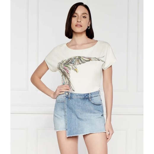 Aeronautica Militare T-shirt | Regular Fit ze sklepu Gomez Fashion Store w kategorii Bluzki damskie - zdjęcie 184345835