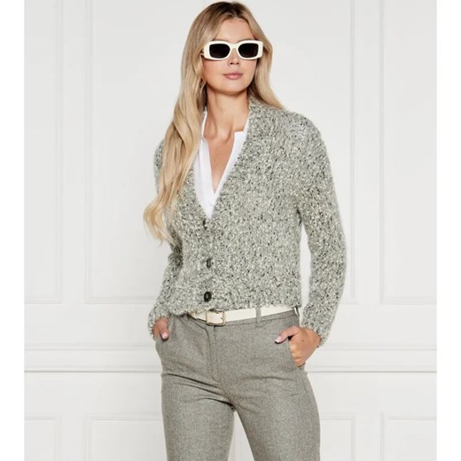 Marc Cain Kardigan | Relaxed fit | z dodatkiem wełny ze sklepu Gomez Fashion Store w kategorii Swetry damskie - zdjęcie 184345869