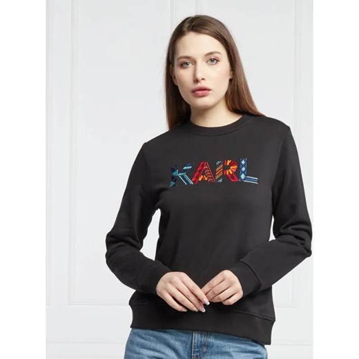 Karl Lagerfeld Bluza | Regular Fit ze sklepu Gomez Fashion Store w kategorii Bluzy damskie - zdjęcie 184345886