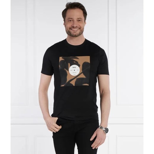 BOSS BLACK T-shirt TIburt | Regular Fit ze sklepu Gomez Fashion Store w kategorii T-shirty męskie - zdjęcie 184345925
