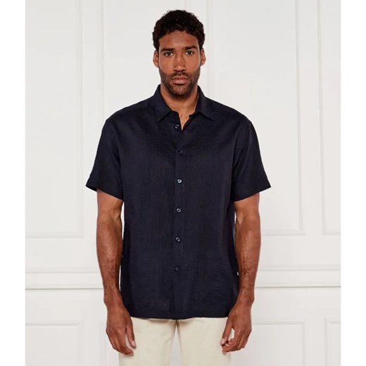 BOSS BLACK Lniana koszula C-CORY-SH-252 | Relaxed fit ze sklepu Gomez Fashion Store w kategorii Koszule męskie - zdjęcie 184345959