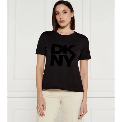 DKNY Bluzka | Regular Fit ze sklepu Gomez Fashion Store w kategorii Bluzki damskie - zdjęcie 184346035