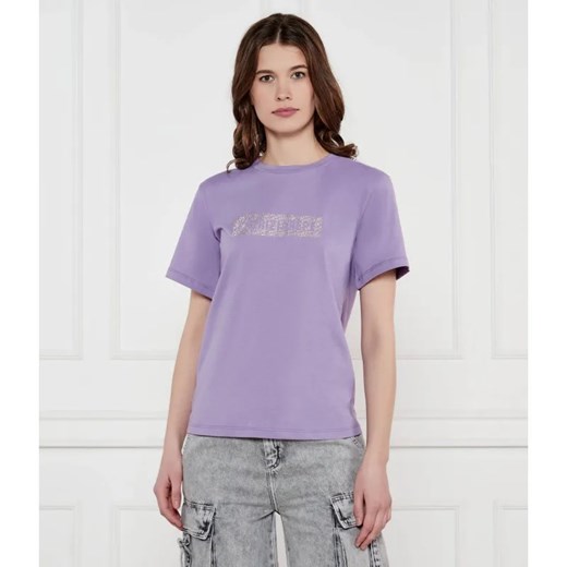 Patrizia Pepe T-shirt | Regular Fit ze sklepu Gomez Fashion Store w kategorii Bluzki damskie - zdjęcie 184346117