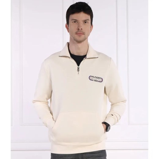 Tommy Hilfiger Bluza HILFIGER TRACK GRAPHIC HALF ZIP | Regular Fit ze sklepu Gomez Fashion Store w kategorii Bluzy męskie - zdjęcie 184346158