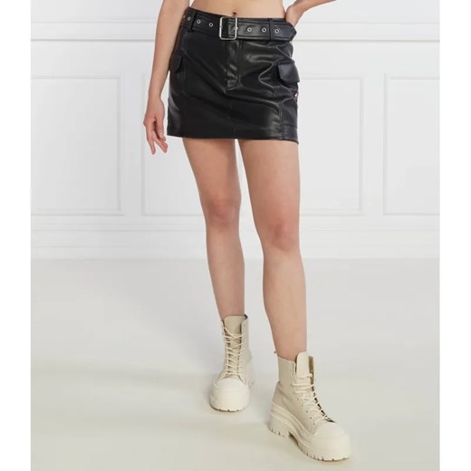 Tommy Jeans Spódnica TJW BUCKLE PLEATHER ze sklepu Gomez Fashion Store w kategorii Spódnice - zdjęcie 184346168