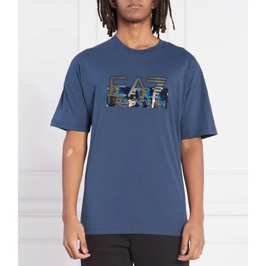 EA7 T-shirt | Regular Fit ze sklepu Gomez Fashion Store w kategorii T-shirty męskie - zdjęcie 184346217