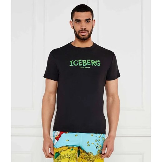 Iceberg T-shirt | Regular Fit ze sklepu Gomez Fashion Store w kategorii T-shirty męskie - zdjęcie 184346239
