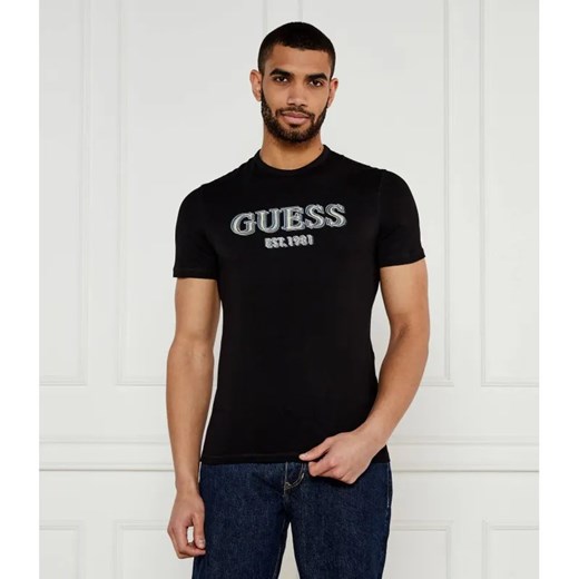 GUESS T-shirt | Slim Fit ze sklepu Gomez Fashion Store w kategorii T-shirty męskie - zdjęcie 184346266