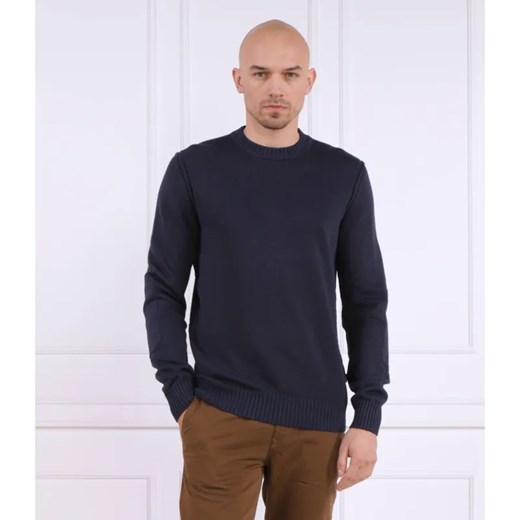 BOSS ORANGE Sweter Aropo 10247951 01 | Regular Fit | z dodatkiem lnu ze sklepu Gomez Fashion Store w kategorii Swetry męskie - zdjęcie 184346285