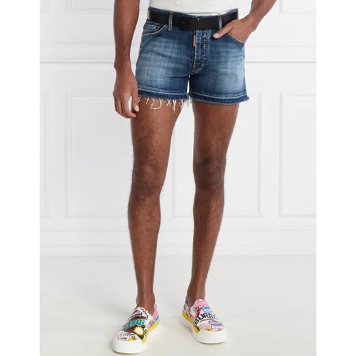 Dsquared2 Jeansowe szorty Dsquared2 x Rocco | Slim Fit ze sklepu Gomez Fashion Store w kategorii Spodenki męskie - zdjęcie 184346329