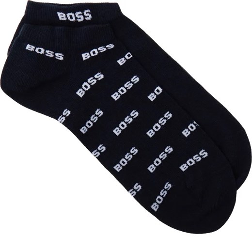 BOSS BLACK Skarpety/stopki 2-pack AS Allover Col 39/42 wyprzedaż Gomez Fashion Store