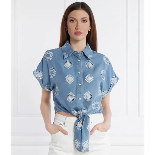 GUESS Koszula BRIGITTE | Cropped Fit ze sklepu Gomez Fashion Store w kategorii Koszule damskie - zdjęcie 184346416