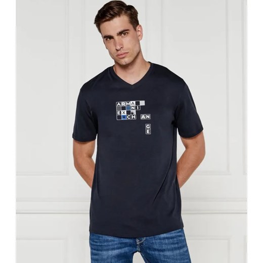 Armani Exchange T-shirt | Regular Fit ze sklepu Gomez Fashion Store w kategorii T-shirty męskie - zdjęcie 184346435