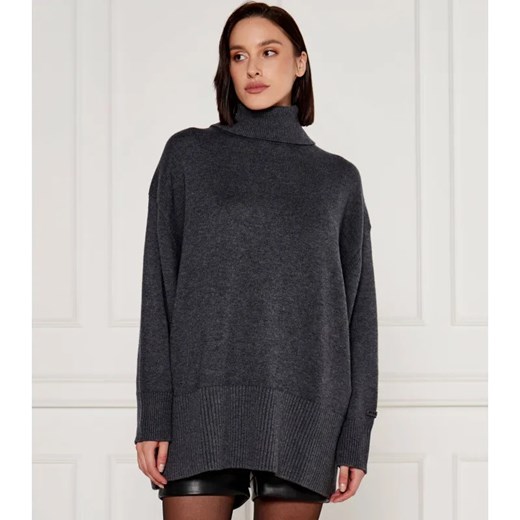 Pinko Wełniana sukienka ze sklepu Gomez Fashion Store w kategorii Swetry damskie - zdjęcie 184346445