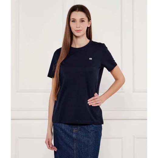 Tommy Hilfiger T-shirt | Regular Fit ze sklepu Gomez Fashion Store w kategorii Bluzki damskie - zdjęcie 184346449