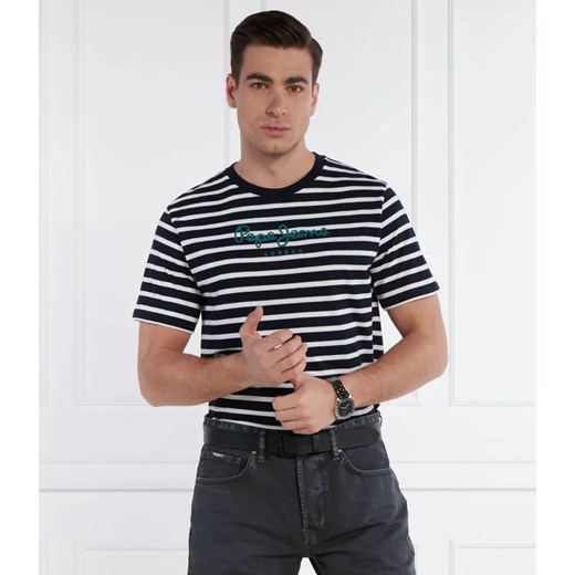 Pepe Jeans London T-shirt EGGO | Regular Fit ze sklepu Gomez Fashion Store w kategorii T-shirty męskie - zdjęcie 184346457