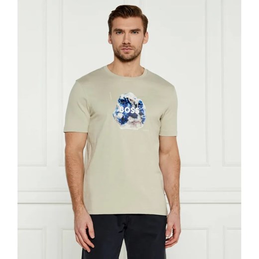 BOSS ORANGE T-shirt Moon | Regular Fit ze sklepu Gomez Fashion Store w kategorii T-shirty męskie - zdjęcie 184346469
