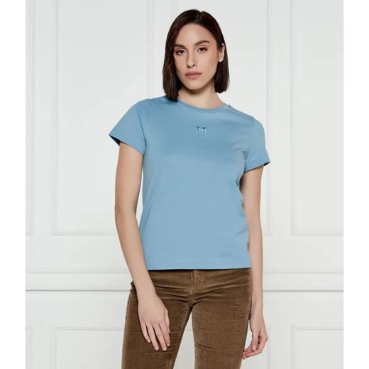 Pinko T-shirt BUSSOLOTTO | Regular Fit ze sklepu Gomez Fashion Store w kategorii Bluzki damskie - zdjęcie 184346505