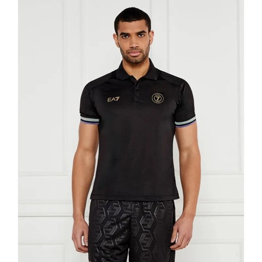 EA7 Polo | Regular Fit ze sklepu Gomez Fashion Store w kategorii T-shirty męskie - zdjęcie 184346506