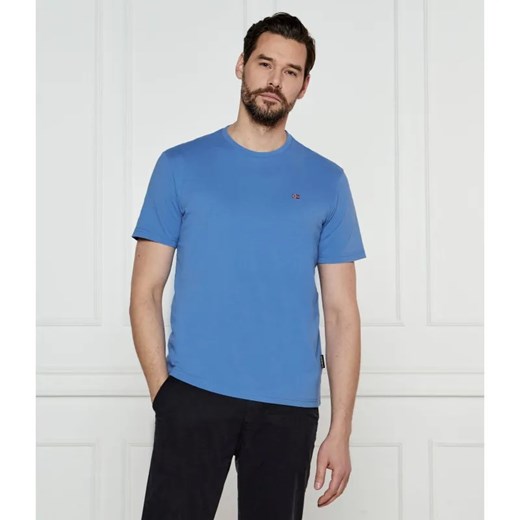 Napapijri T-shirt SALIS | Regular Fit ze sklepu Gomez Fashion Store w kategorii T-shirty męskie - zdjęcie 184346535