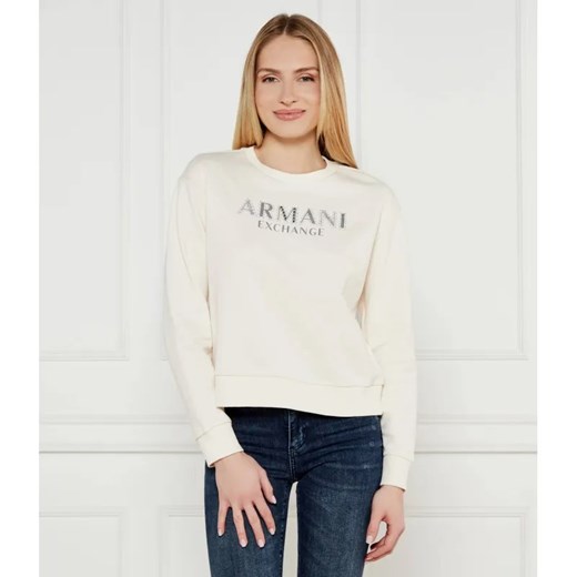 Armani Exchange Bluza | Regular Fit ze sklepu Gomez Fashion Store w kategorii Bluzy damskie - zdjęcie 184346595