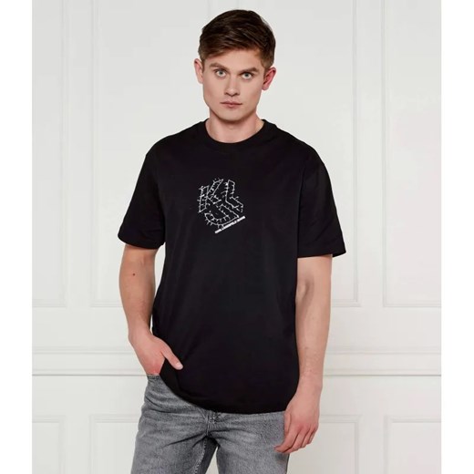 Karl Lagerfeld Jeans T-shirt | Regular Fit ze sklepu Gomez Fashion Store w kategorii T-shirty męskie - zdjęcie 184346598