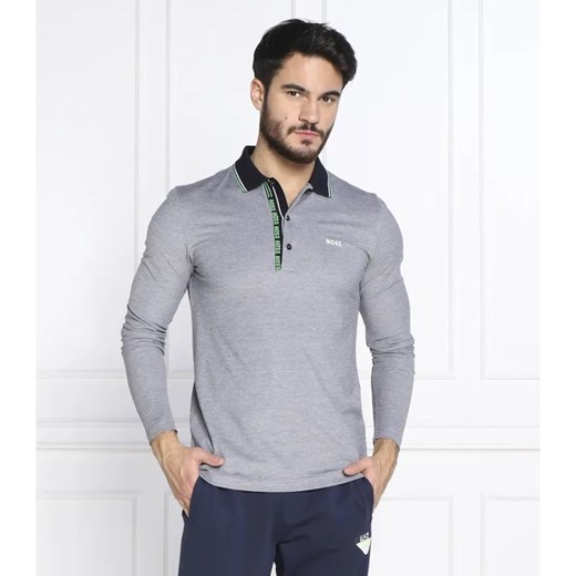 BOSS GREEN Polo Pleesy 4 | Skinny fit | pima ze sklepu Gomez Fashion Store w kategorii T-shirty męskie - zdjęcie 184346635