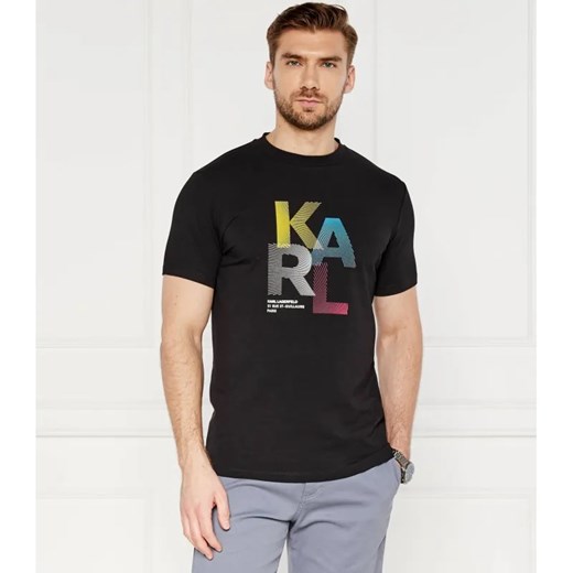 Karl Lagerfeld T-shirt | Regular Fit ze sklepu Gomez Fashion Store w kategorii T-shirty męskie - zdjęcie 184346659