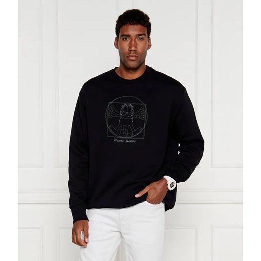 Iceberg Sweter ICEBERG X GARFIELD | Oversize fit ze sklepu Gomez Fashion Store w kategorii Swetry męskie - zdjęcie 184346698