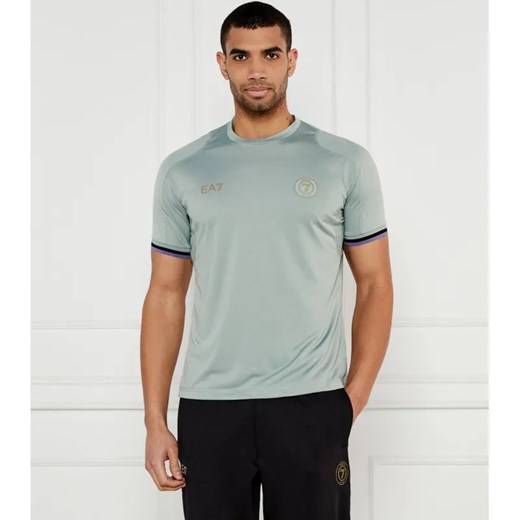 EA7 T-shirt | Regular Fit ze sklepu Gomez Fashion Store w kategorii T-shirty męskie - zdjęcie 184346709