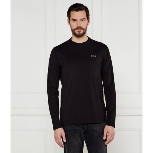 BOSS GREEN Longsleeve Tee Long | Regular Fit | stretch ze sklepu Gomez Fashion Store w kategorii T-shirty męskie - zdjęcie 184346736