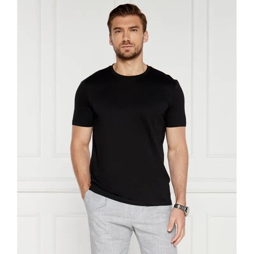 BOSS BLACK T-shirt Tessler | Slim Fit | mercerised ze sklepu Gomez Fashion Store w kategorii T-shirty męskie - zdjęcie 184346759