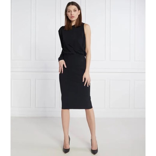 Karl Lagerfeld Sukienka asymmetric ze sklepu Gomez Fashion Store w kategorii Sukienki - zdjęcie 184346807