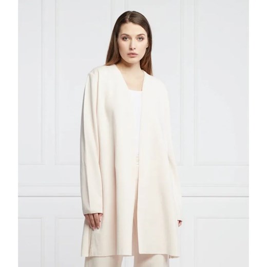 Marc Cain Wełniany kardigan | Regular Fit ze sklepu Gomez Fashion Store w kategorii Swetry damskie - zdjęcie 184346808