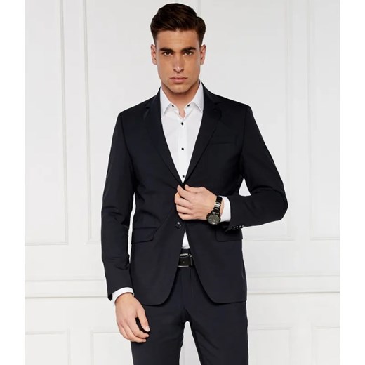 Karl Lagerfeld Wełniana marynarka | Slim Fit ze sklepu Gomez Fashion Store w kategorii Marynarki męskie - zdjęcie 184346818