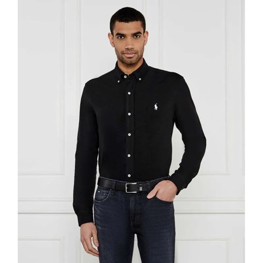 POLO RALPH LAUREN Koszula | Regular Fit | pique Polo Ralph Lauren S okazyjna cena Gomez Fashion Store