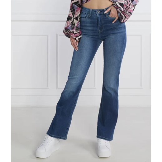 Pepe Jeans London Jeansy DION FLARE | flare fit | high waist ze sklepu Gomez Fashion Store w kategorii Jeansy damskie - zdjęcie 184346887