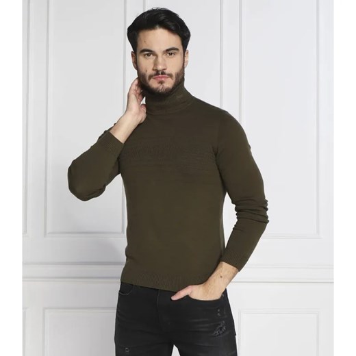 HUGO Golf Siso | Slim Fit | z dodatkiem wełny ze sklepu Gomez Fashion Store w kategorii Swetry męskie - zdjęcie 184346888