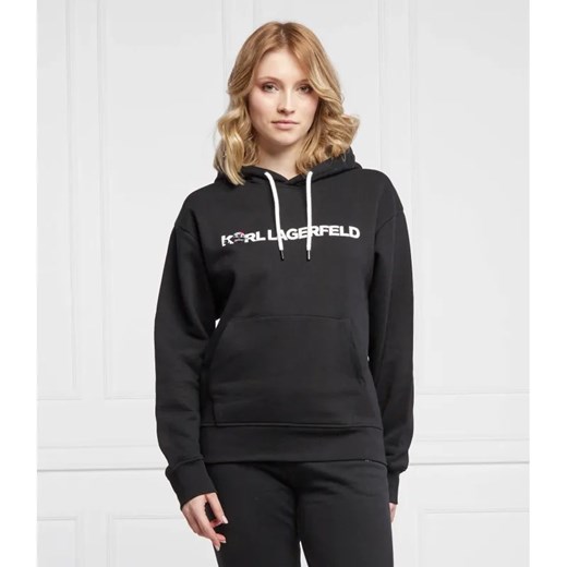 Karl Lagerfeld Bluza | Regular Fit ze sklepu Gomez Fashion Store w kategorii Bluzy damskie - zdjęcie 184346889