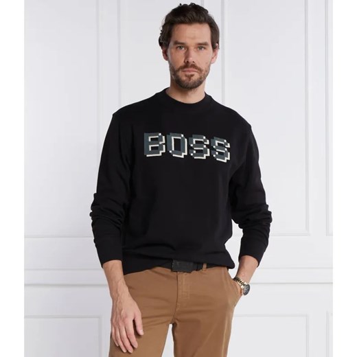 BOSS ORANGE Bluza Weglitchlogo | Regular Fit ze sklepu Gomez Fashion Store w kategorii Bluzy męskie - zdjęcie 184346897