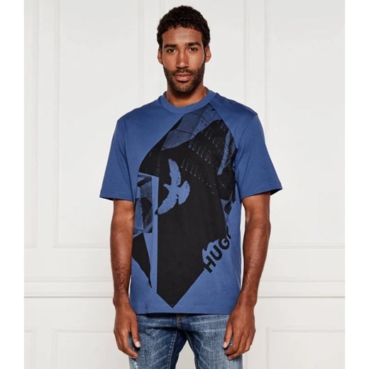 HUGO T-shirt Didove | Relaxed fit ze sklepu Gomez Fashion Store w kategorii T-shirty męskie - zdjęcie 184346898