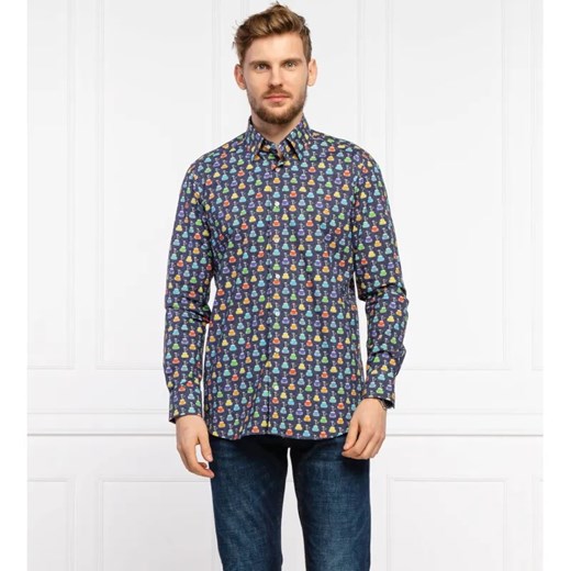 Emanuel Berg Koszula Basel | Slim Fit | stretch ze sklepu Gomez Fashion Store w kategorii Koszule męskie - zdjęcie 184346928