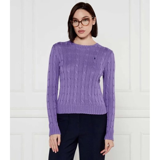 POLO RALPH LAUREN Sweter JULIANNA | Slim Fit ze sklepu Gomez Fashion Store w kategorii Swetry damskie - zdjęcie 184346935